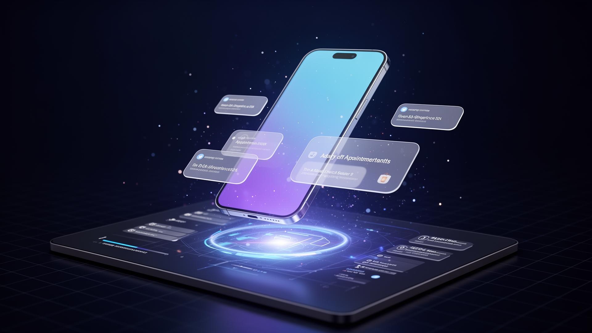 AI receptionist handling incoming calls